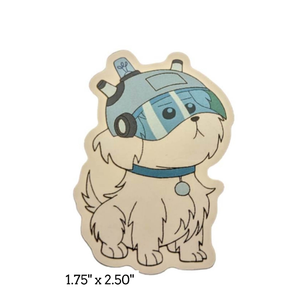 10/$10 Snowball / Snuffles, Rick and Morty Sticker